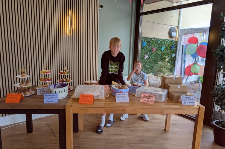 One of the many stalls at the summer fete