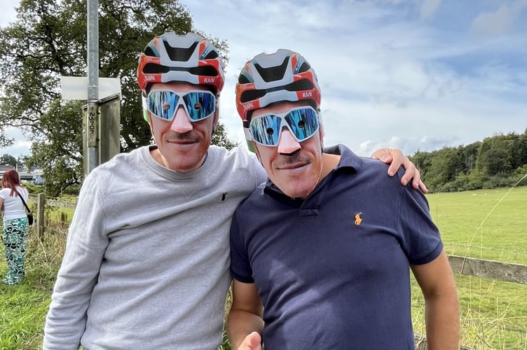 Tour of Britain 2025, Chepstow  (James and Leo)