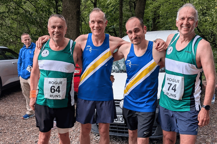 Spirit runners ran the Wye Valley Relay