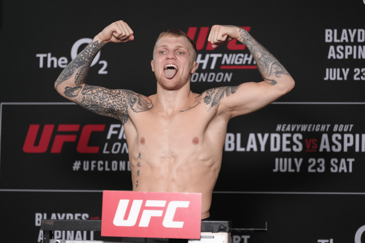 Mason 'the Dragon' Jones looks to breathe fire in London