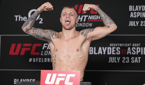 Mason 'the Dragon' Jones looks to breathe fire in London