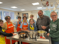 Green for go as pupils create eco-friendly pasties for food festival