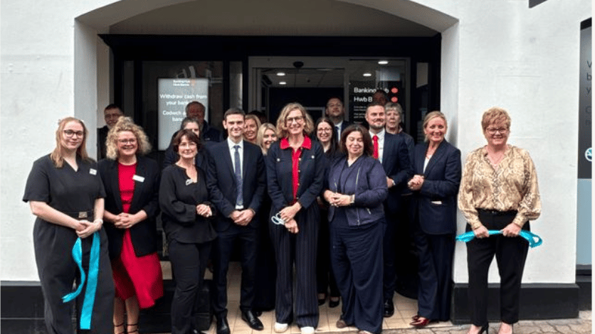 Monmouth's New Banking Hub Opens as MP Catherine Fookes Celebrates ...