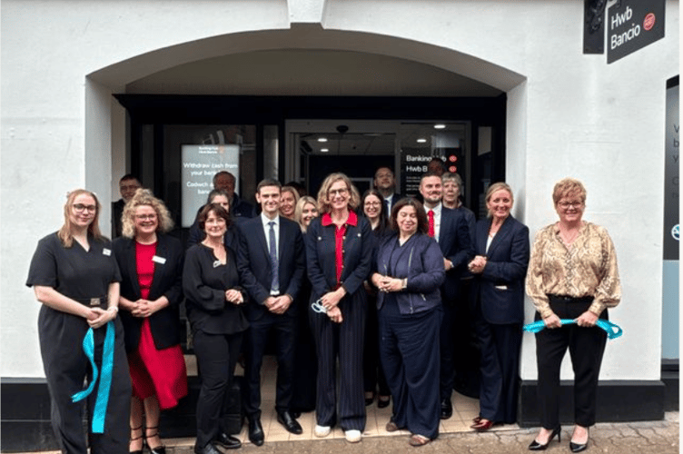 Catherine Fookes officially opens Monmouth Banking hub 