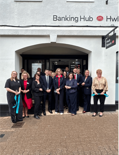 Catherine Fookes officially opens Monmouth Banking hub 