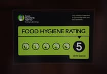 Food hygiene ratings handed to five Monmouthshire establishments