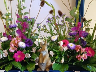 Linda Garrett's 'Harvest Home' display returns