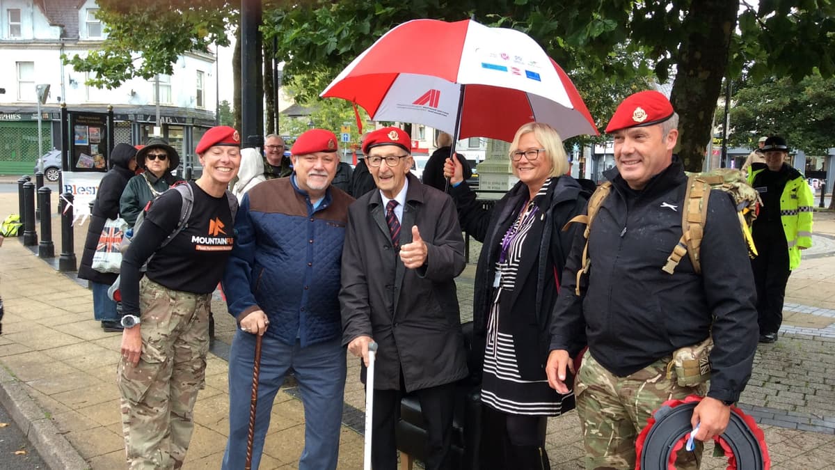 Darren Goes the Extra Mile in Honour of 1916 Welsh Heroes | Monmout...