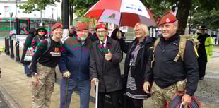 Darren goes the extra mile in honour of 1916 Welsh heroes