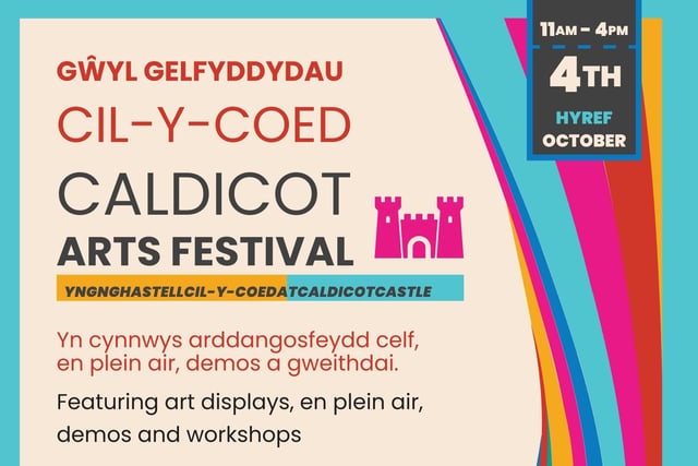 Get creative at Caldicot Arts Festival