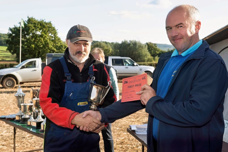 Daril Evans won the Brian Cole cup for best vintage trailer