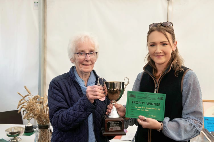Emma Claire Jones won the Walter Blake Perpetual Challenge Cup