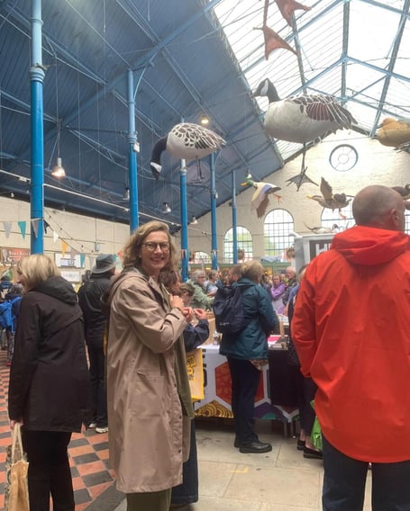 Catherine Fookes MP at Abergavenny Food Festival