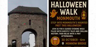 Monmouth's Halloween walk: spooky stories