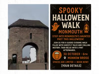 Monmouth's Halloween walk: spooky stories