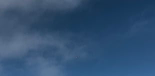 Helicopter over Monmouth 