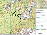 Monmouthshire paths close for tree work