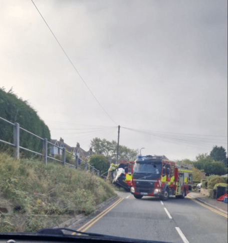 Collision on Hereford Road in Monmouth 