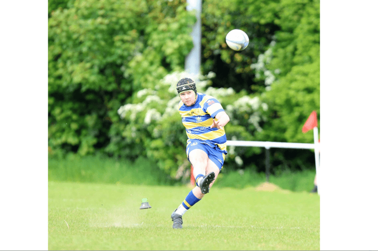 Harley Thorpe slotted all eight conversions for Monmouth 