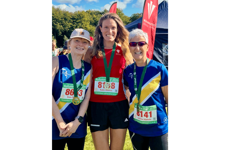 Three Spirit runners joined a field of nearly 1,000 for the Forest Autumn Half Marathon on Sunday 