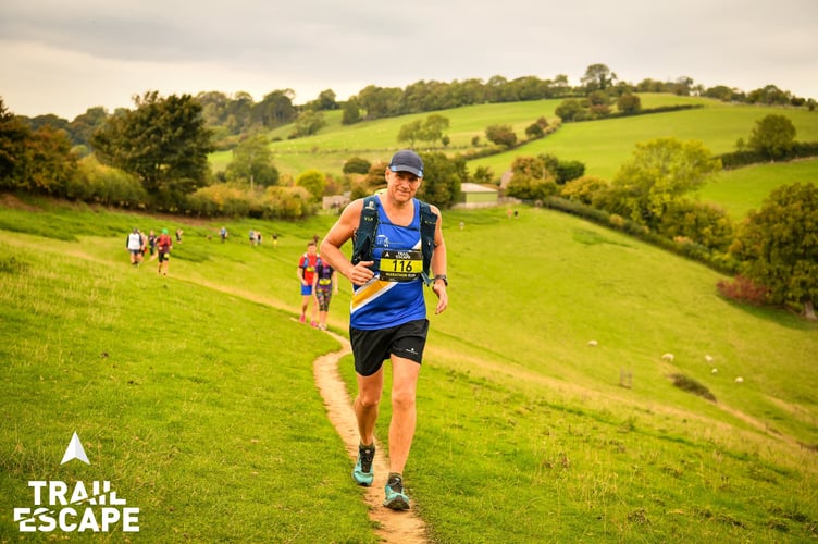 Nick Sloper took on the Bath Trail Marathon