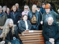 Mott the Hoople founders remembered with Wyeside memorial bench