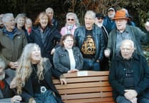 Mott the Hoople founders remembered with Wyeside memorial bench
