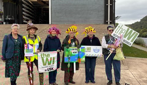 WI rally for cleaner River Wye