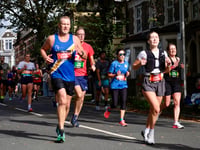 Runners enjoy a capital day in the Cardiff Half Marathon 