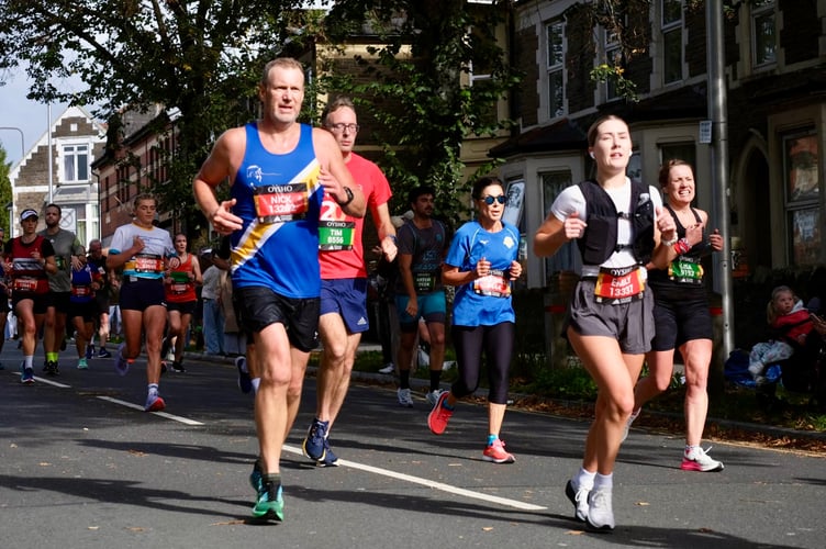 Nick Sloper took on the Cardiff Half Marathon for the sixth time