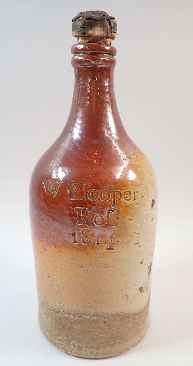 Saltglaze Stoneware Bottle