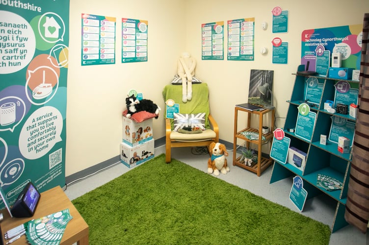 The Assistive Technology Hub at Monnow Vale Community Hospital