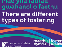 Help Monmouthshire's foster children