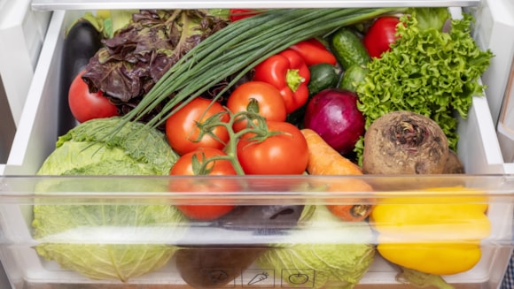 Where to best store your food in a fridge