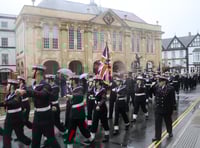Ross-on-Wye Cadets Mark Trafalgar Day