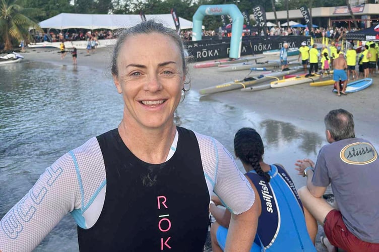 Claire Jackson completed the Ironman World Championship race in Hawaii