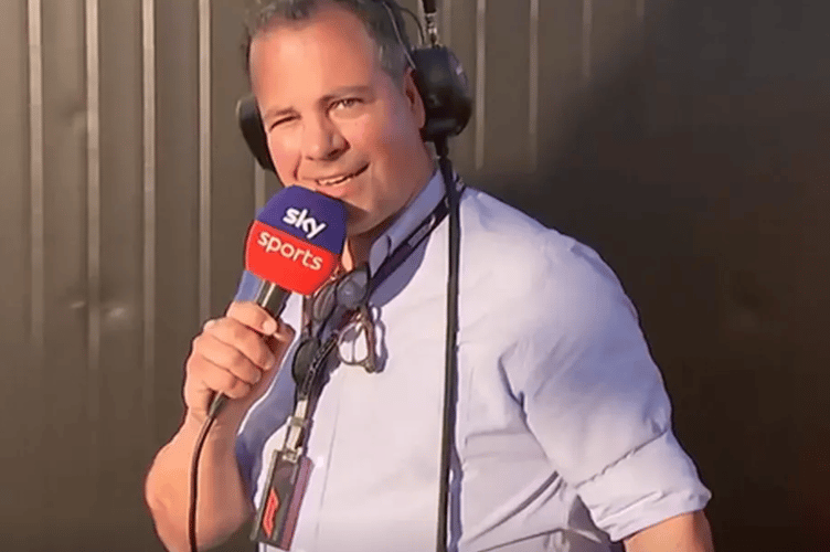 Sky Sports F1 presenter Ted Kravitz