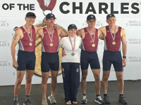 Wye rowers pull off master-stroke in world's biggest race