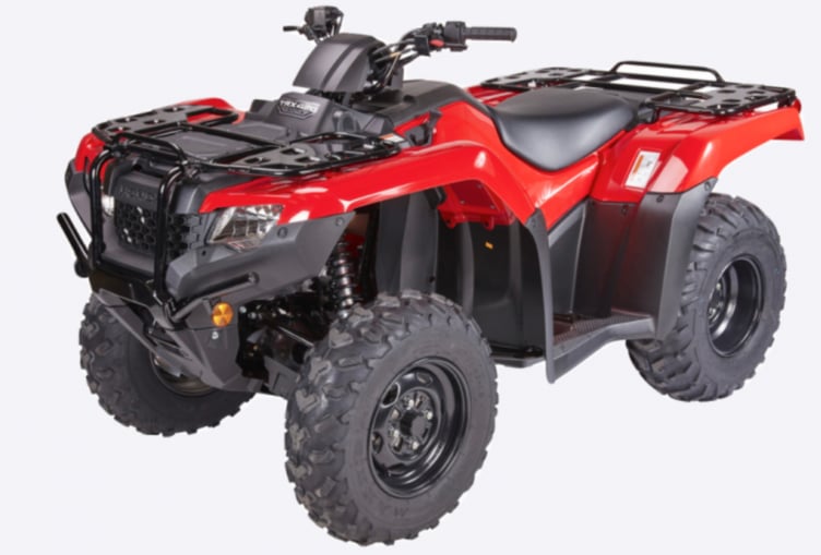 Paul Marsden was using a Honda quad bike when the accident happened.  File photo