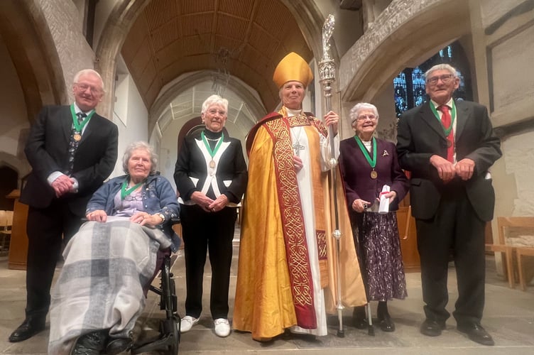 Jenny receiving her award