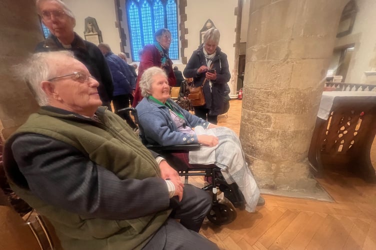 Jenny with her husband Martin