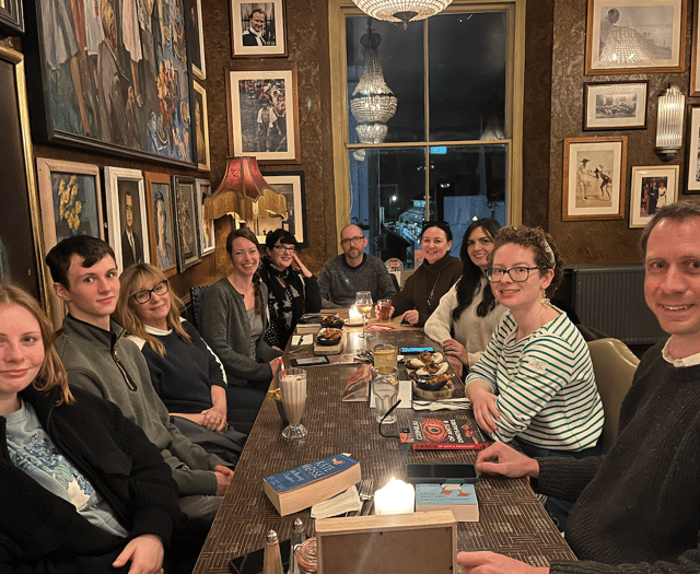 Join Monmouth's silent book club for a unique reading escape