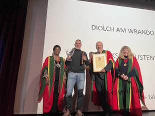 Iolo Williams honoured for achievements