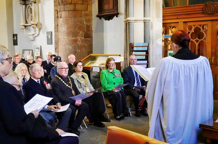 Attending was the Mayor of Monouth, Cllr Atkins and Chair of MCC Councillor Peter Strong.