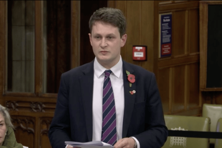 David Chadwick in Westminster Hall