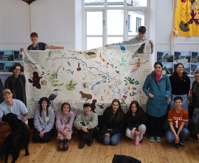 Youth-led river Usk exhibition launches in Newport theatre