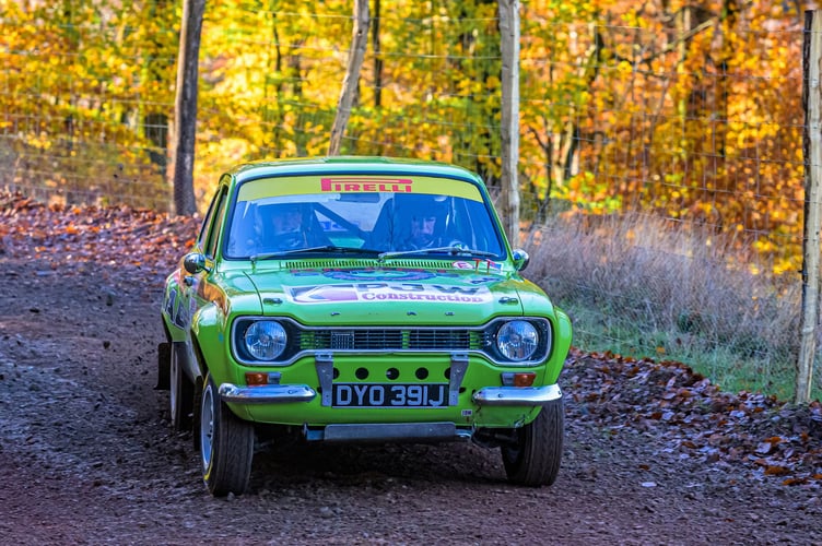 Jeremy Harris and daughter Alex took 28th and sixth in class in their Escort Mexico