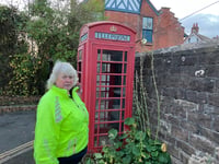 Classic phonebox saved for community