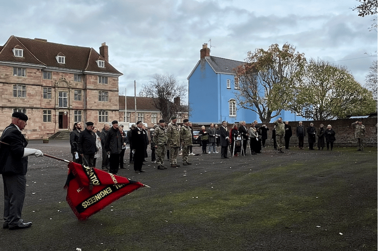 Monmouth Castle Regimental Memorial service 2025 