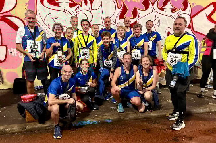 Eighteen Spirits took part in the Rogue Runs Severn Bridge night race 